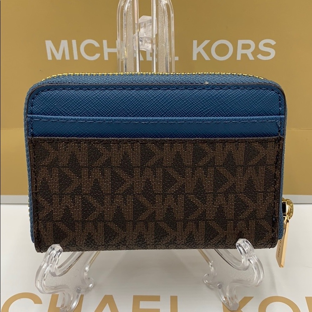 MICHAEL KORS JET SET TRAVEL MD ZA CARD CASE - Picture 6 of 16